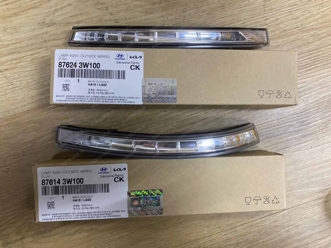 راهنما آينه چپ اسپورتيج جنیون پارت با کد فنی 87614-3W100 GEN